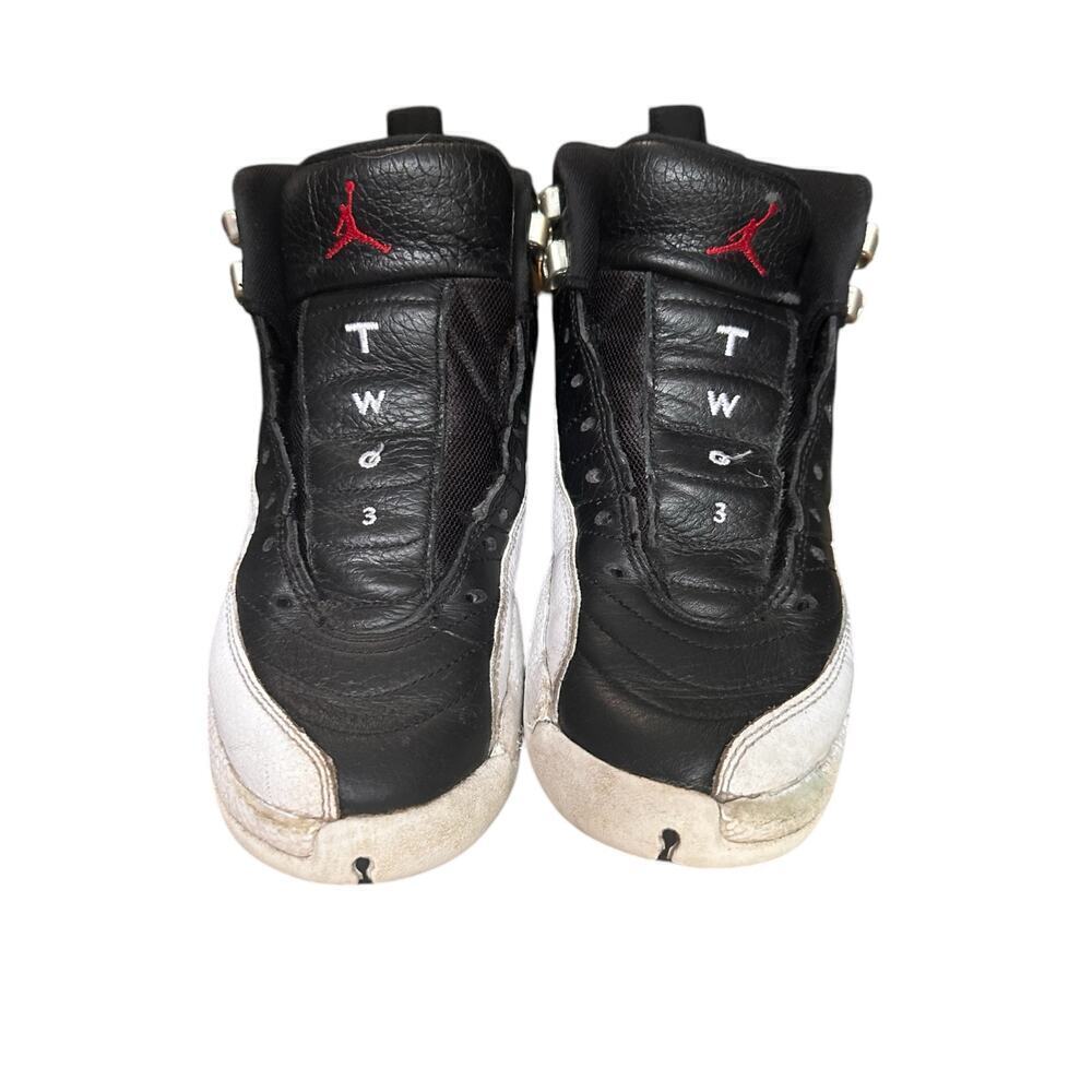 Air Jordan 12 Retro GS “Playoff” 2022 Size 5Y Black White Red